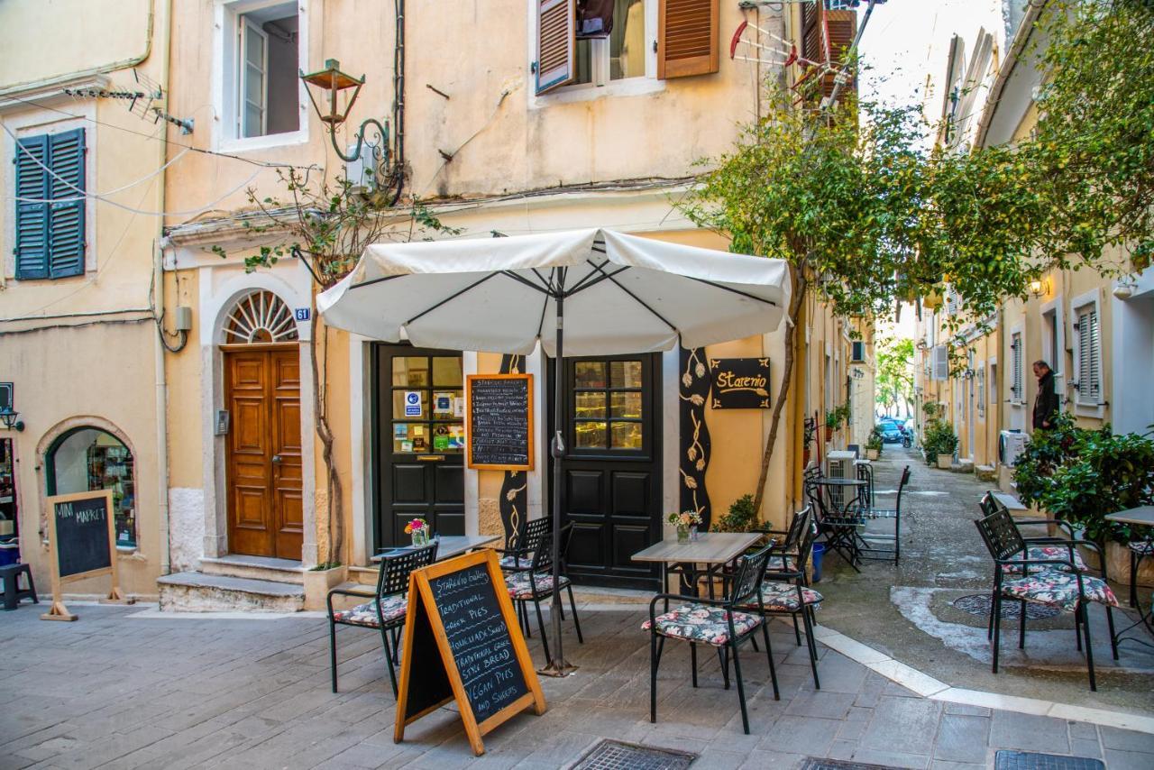 Valentino Luxury Studio In The Heart Of Corfu Town Exterior foto
