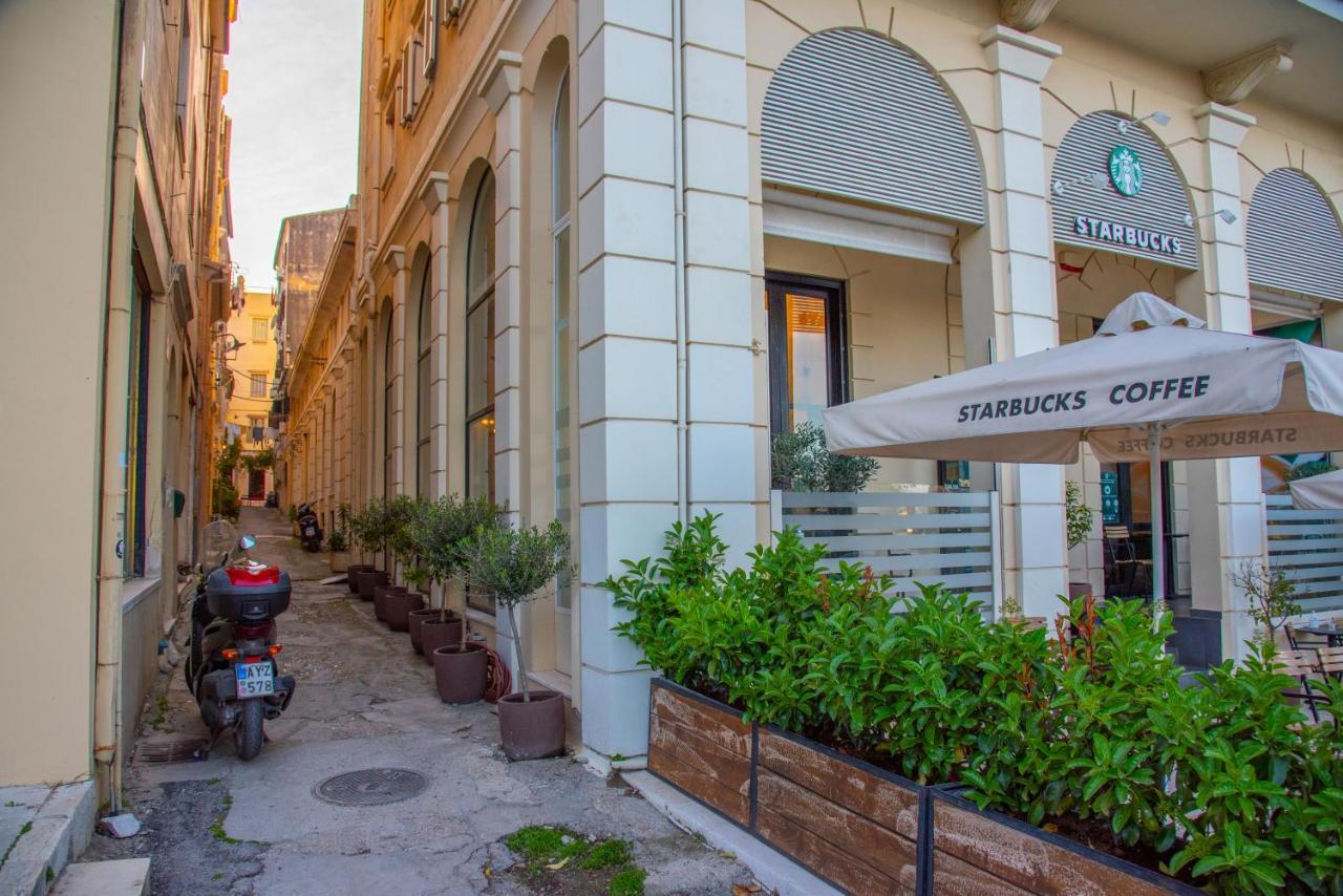 Valentino Luxury Studio In The Heart Of Corfu Town Exterior foto