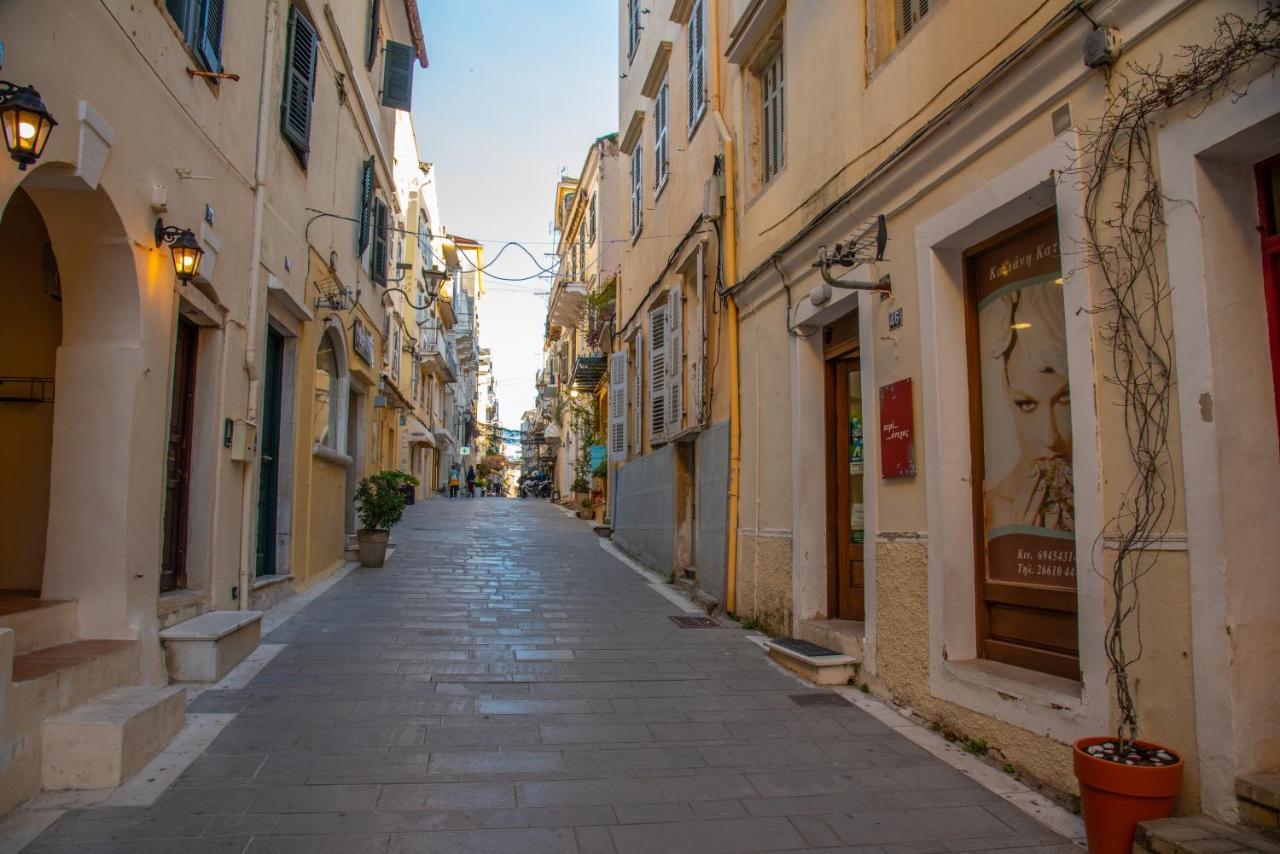 Valentino Luxury Studio In The Heart Of Corfu Town Exterior foto