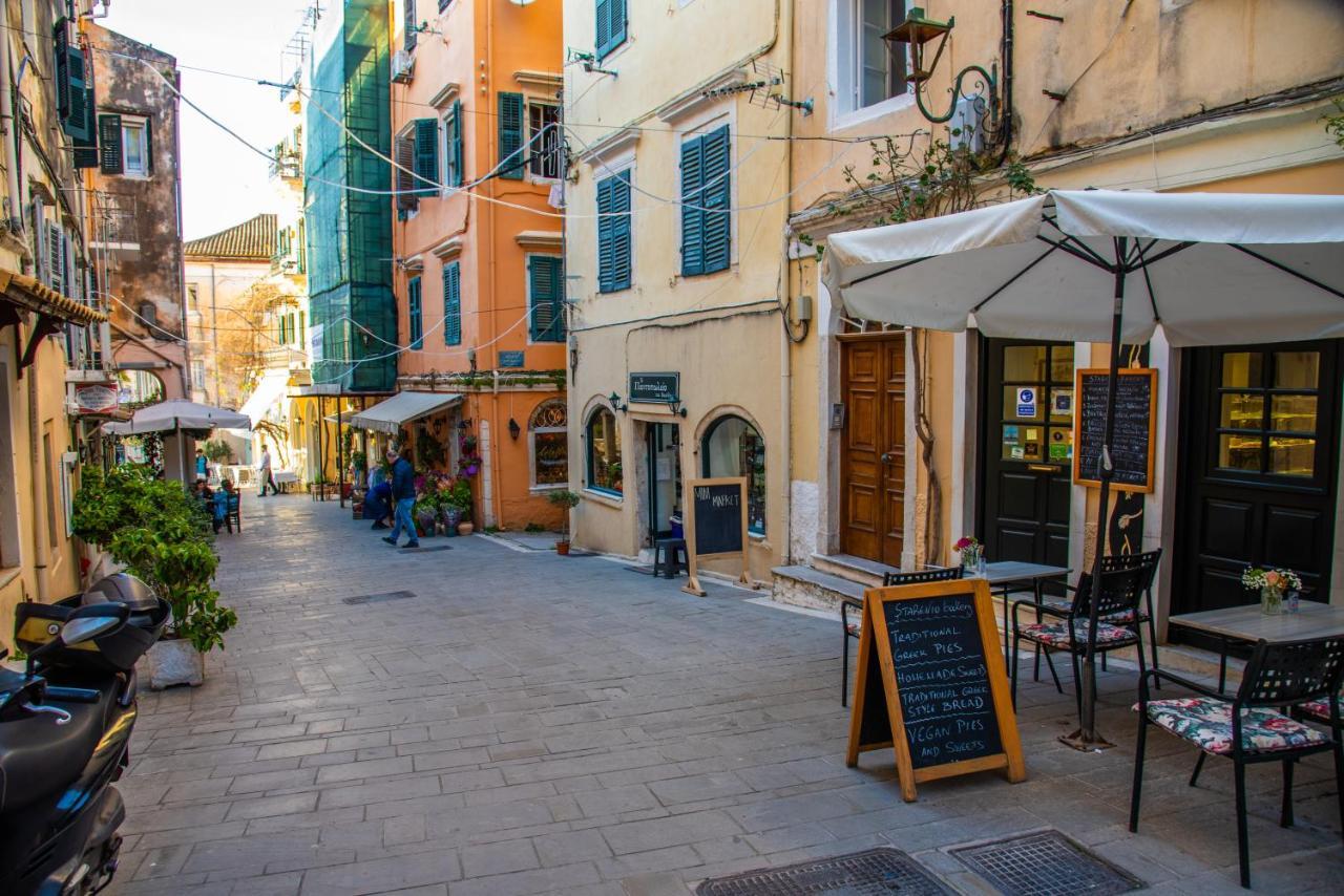 Valentino Luxury Studio In The Heart Of Corfu Town Exterior foto