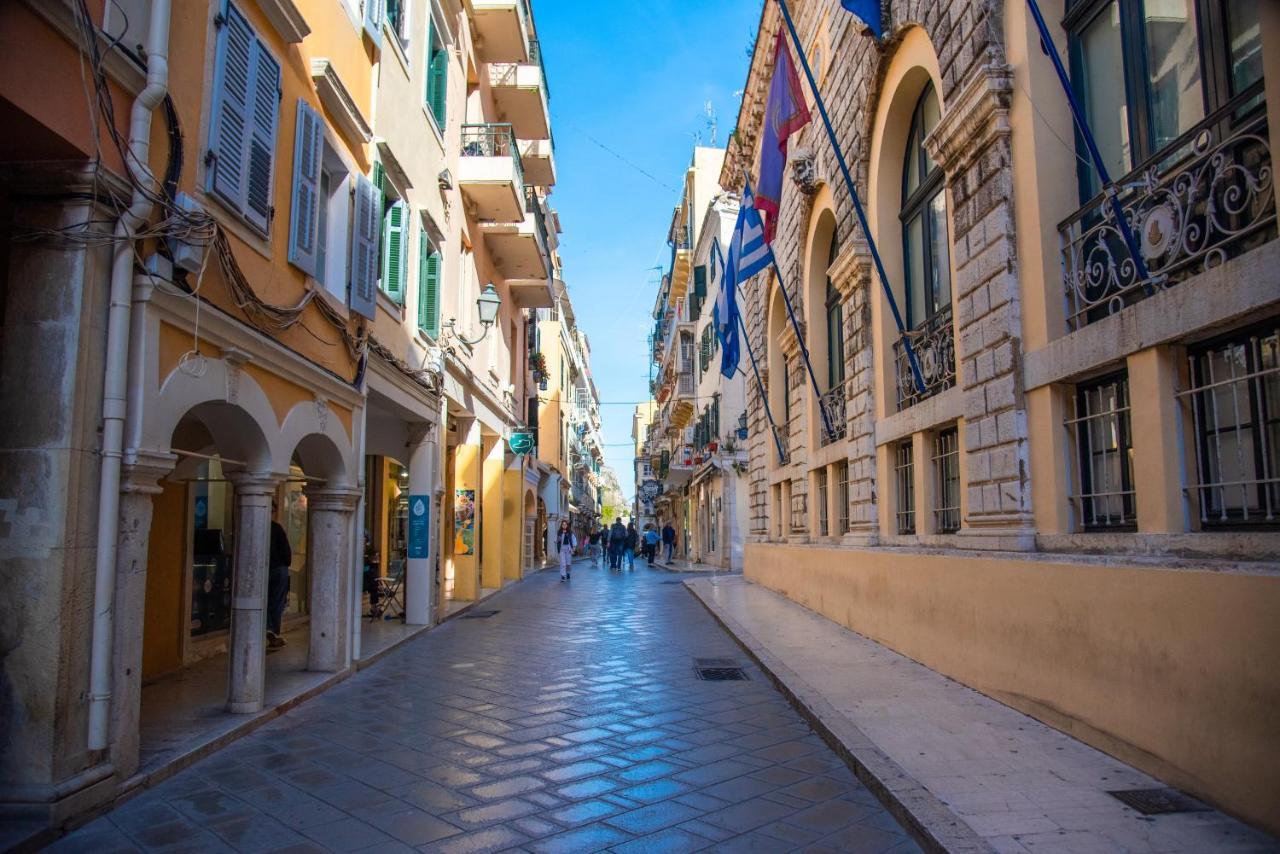 Valentino Luxury Studio In The Heart Of Corfu Town Exterior foto